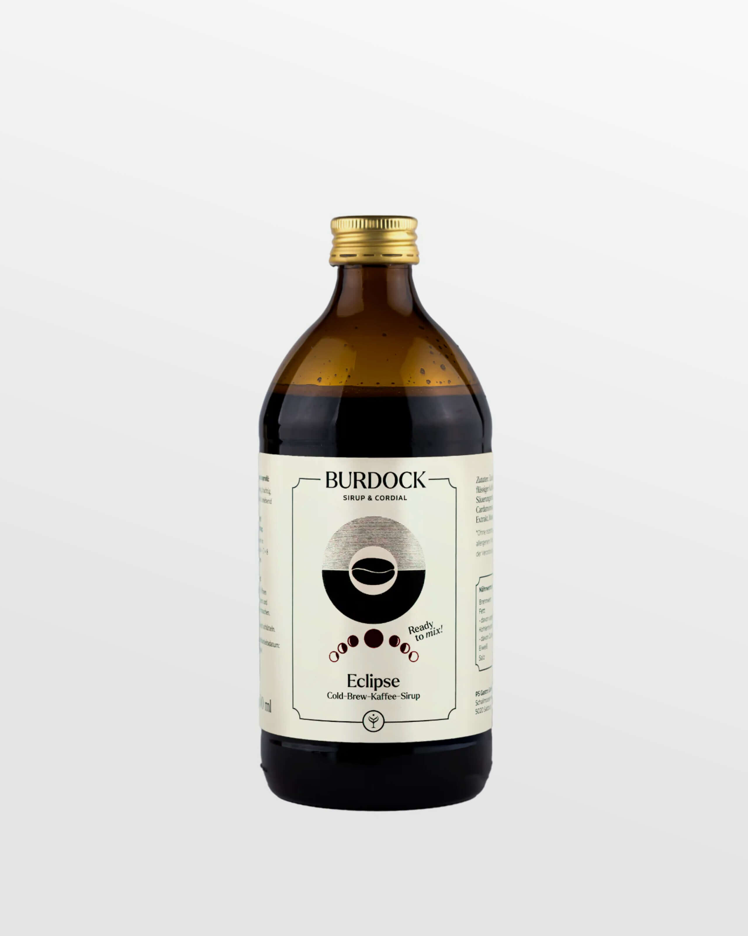 cold brew coffee cordial und sirup